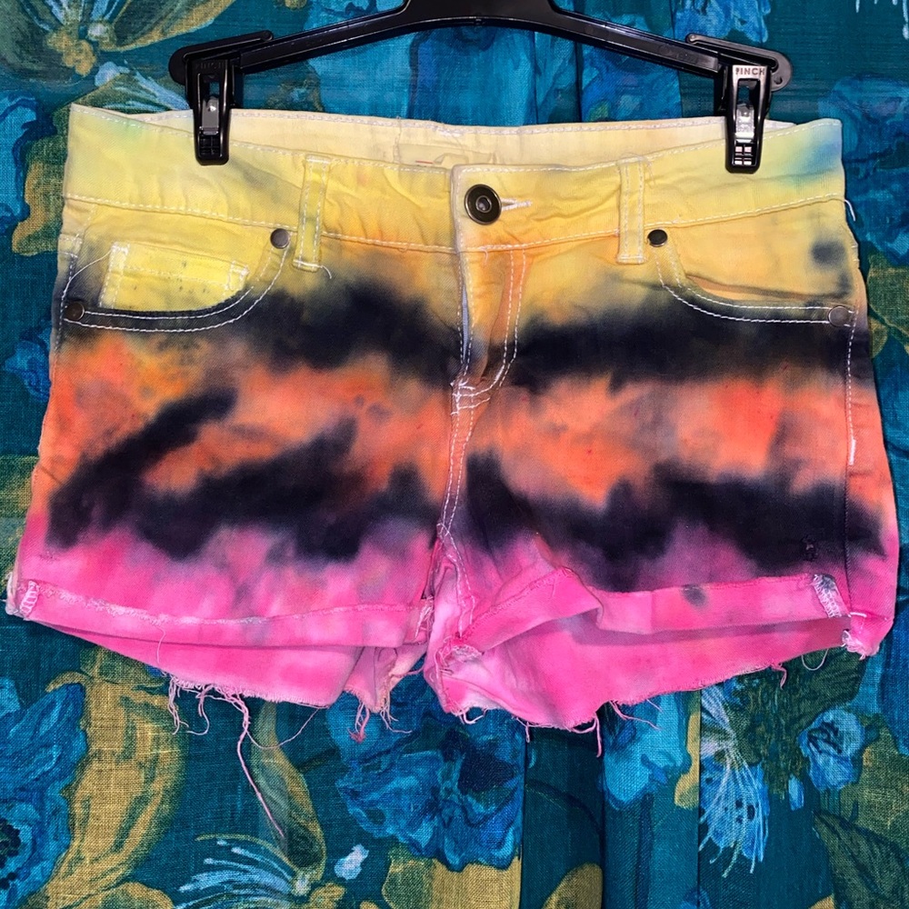 F21 denim shorts